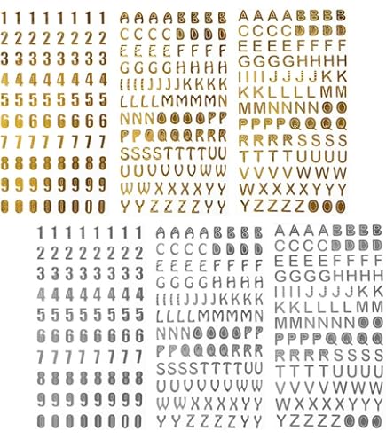 AGDESIGN Mini stickers Cijfers 81 stuks kopen