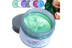 GOCBOBO Coloration Temporaire Cheveux Cire de Couleur Cheveux Lavable pour Cosplay Halloween Fêtes Cire Colorante Cheveux