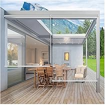 Tende Voile 2 Pezzi 140x260cm - Bianche, Semi-Trasparenti, Con Anelli, Per Soggiorno E Camera Da Letto - Foto 13