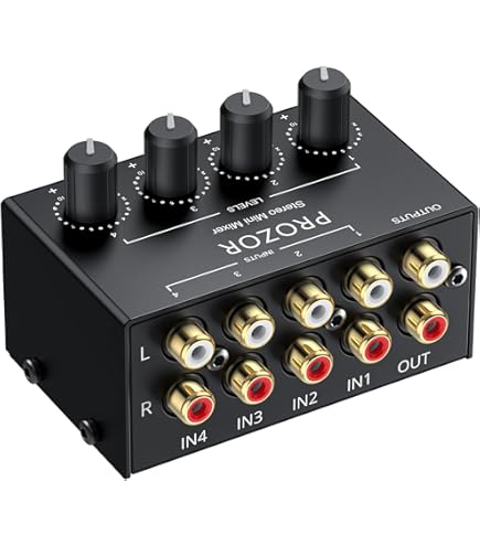 DAP SC-2 Stage Cube 4-kanaals passieve mixer | Bax Music DAP SC-2 Stage Cube 4-kanaals passieve mixer | Bax Music