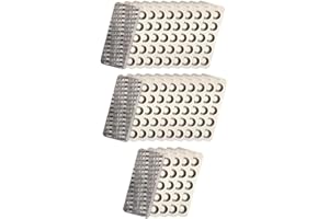 harren24 Pastilles de test photomètre Chlore DPD1, DPD3, Oxygène actif DPD4, valeur du pH Phenol Red, Alkalinity M, CYA Test, Testeur d'eau de piscine 50x 100x 250x 500x (DPD1 / 250x)