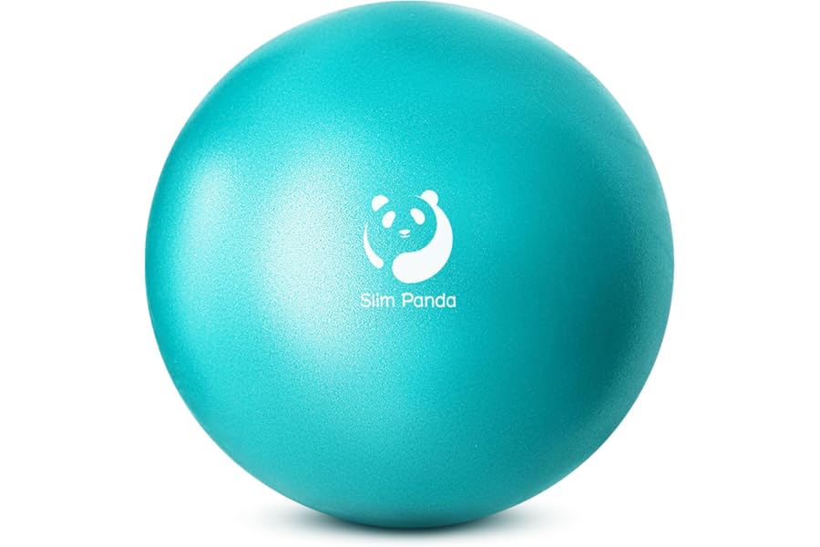 Slim Panda 9 Inch Pilates Ball,23-25cm Exercise Ball for Pilates, Balance, Stability, Workout, Core Training