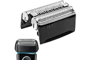 WANIYU 52B Scherkopf Serie 5, Elektrischer S5 Rasierkopf Kompatibel Mit Braun Series 5, S5 Scherkopf Ersatzscherteil Ersatzklingen Folienkopf Zubehör für Series 5 5020s 5030s 5050cc 5070cc 5090cc