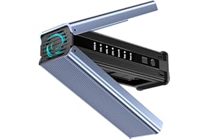 INDMEM M.2 NVMe SSD Clone Docking Station, Dual-Bay NVMe Cloner 10Gbps Tool Free NVME M.2 Duplicator for NVMe SSDs PCIe Size 2230/2242/2260/2280(MAX 8TB)