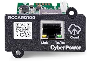 CyberPower Remote Cloud Card RCCARD100 - Connection via RJ45 port, for PR, OR, CPS-PRO, and NEW OLS/OL series with short LAN-slot