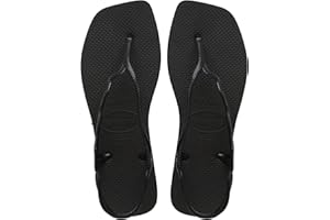 Havaianas - Soleil, Sandali A T Da Donna Eleganti, Resistenti E Confortevoli, Chiusura Posteriore, Cinghie Ondulate E Suola Con Bordi Squadrati