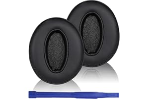 Adhiper HD 450BT Ear Pads Compatible with Sennheiser HD 4.50BT,HD 4.50,HD 4.50BTNC,HD 4.50SE,HD 4.40BT, HD 4.30G,HD 4.20S, HD 458BT,HD 450,HD400S,HD350BT Headphones (Black)