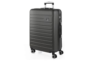 SKPAT - Valise Moyenne, Valises Rigides, Valise Rigide, Valise Semaine pour Tout Voyage, Valise Soute de Luxe, Anthracite