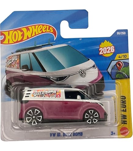 Hot Wheels - Volkswage ID Buzz - HW Vans 2/5 - HTB94 - Short Card