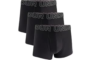 Under Armour Herren Tech Performance Boxershorts im 3er-Pack, 8 cm Beinlänge – atmungsaktiv, feuchtigkeitsableitend, weiches Tragegefühl, ganztägiger Komfort