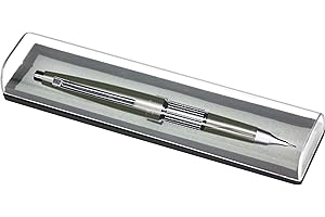 Pentel Porte-mines haut de gamme Kerry 0,5 mm avec capuchon Corps gris satin