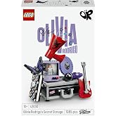 LEGO Editions Olivia Rodrigo's Secret Warehouse - Building Kit with Toy Guitar, Microphone, Vinyl, Megaphone, Tele and Minifi