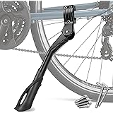 FxindX Cavalletto Bici, Regolabile Cavalletto MTB 24 a 29 Pollici, Universale Bicicletta Cavalletto in Lega di Alluminio, Cav