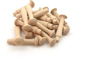 Oakcrafts - Birch Shaker Peg 2.5" / 63.5mm (Pack of 20)