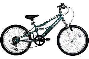 Dallingridge Melody 20" Girls Full Suspension Mountain Bike - Metallic Teal/White