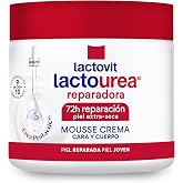 Lactovit - Mousse Repair Cream 72H Lactourea Body and Face - 400 ml | Ultra-light formula relieves tightness of very dry skin
