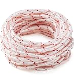 Skyzone Corde de démarrage de 10 mètres (diamètre : 3,5 mm) - Cordons de rechange pour tondeuse