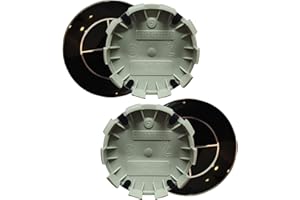 ATBAR 4 coprimozzo da 68 mm, in materiale ABS, colore nero