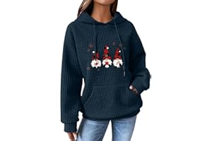 BAUENIEROY Christmas Sweatshirts for Women UK Ladies Jumpers Loose Fit Long Sleeve Crewneck Hoodies Fashion Xmas Tree Graphic Pullover Casual Lightweight Shirt Activewear Outfits Clothing