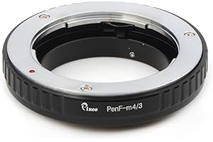 Pixco Objektivadapter für Olympus Pen F Objektiv auf Micro 4/3 M43 Adapter