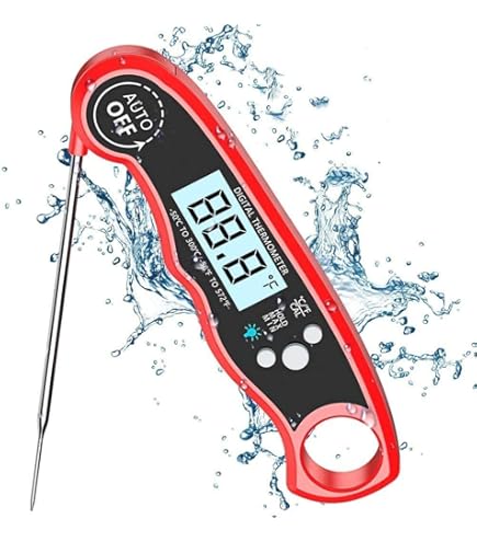 Infrarood thermometer digitale laserthermometer, contactloos -58°F ~ 1112°F (-50 °C ~ 600 °C),regelbaar stralingsvermogen - temperatuursensor voor koken/BBQ Freezer - thermometer voor vlees inbegrepen