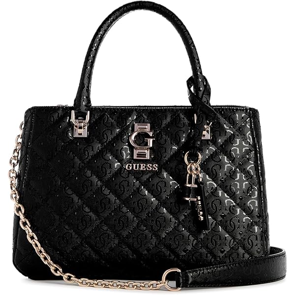 GUESS Noelle - Borsa Donna Elegante In Ecopelle Nera, Tracolla Regolabile - Foto 13