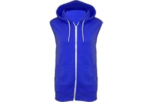 Fashion Star Kids Boys Sleeveless Hooded Hoodie Casual Zipper Sweatshirt Gilet Jacket Jumper Top
