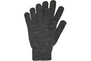 Vero Moda Guanti da donna Vmvilde per smartphone senza dita, Grigio scuro mélange, Taglia unica