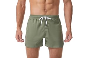 LORSPORTCH Hombres 3 Pulgadas Running Quick Dry Athletic Gym Workout Training Marathon Shorts