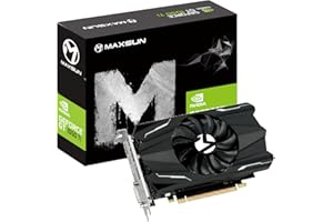 maxsun Nvidia GeForce GTX 1050 Ti 4 GB GDDR5, Scheda Grafica Video Gaming per Gaming HD e eSport