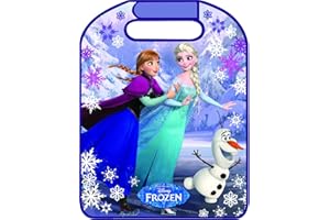 DISNEY Proteggisedile auto universale in pvc sedile anteriore 45x57cm stampa Frozen Elsa Olaf bambine viola