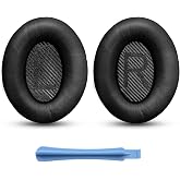 Hossom Bose QuietComfort 35 II i&ccedil;in yedek kulak yastığı, Bose QuietComfort 35 kulaklık i&ccedil;in premium yedek ped, QC35, QC25, QC