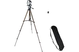 TronicXL Trépied 1,30 m pour niveau laser ligne croix laser Bosch Dewalt Makita Flex Leica Stanley Meterk Tacklife Huepar Firecore Skil 1/4" 3/8"