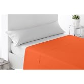 Miracle Home. Top Sheet Soft and Comfortable, 100% Brushed Microfibre, Wrinkle-Free and Anti-Peeling. 160 x 270 cm. Bed 90. O