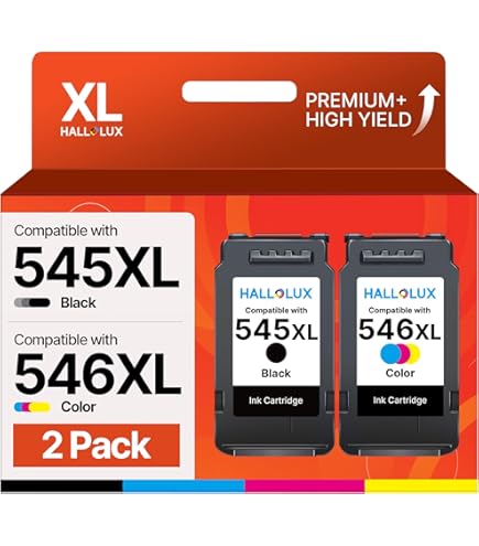 Cartucho de Tinta Compatible con Canon PG-545 CL-546XL Cartucho de Tinta Compatible con Canon PG-545 CL-546XL