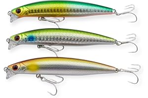 momolures - Shining Minnow 97F-SSR 97mm Super Shallow Runner for Bass Saltwater lure fishing