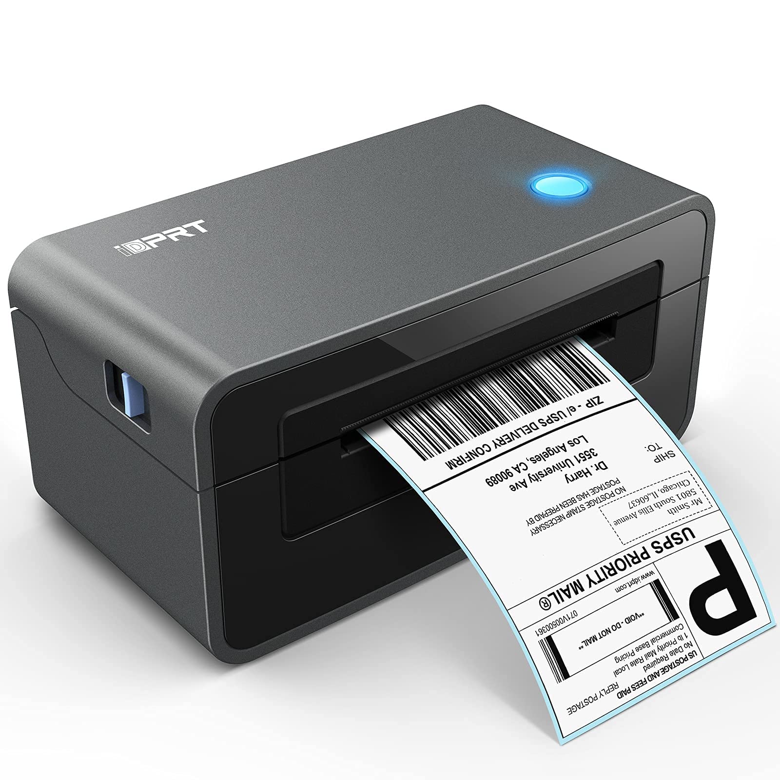 iDPRT Thermal Label Printer, Shipping Label Printer, 4×6 Label Printer for Small Business, Thermal Label Maker, Support Windo