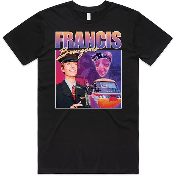 Sanfran Clothing Francis Bourgeois Homage Top Funny Train Spotting