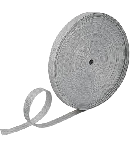 Cinghia Per Tapparelle TUKA-i-AKUT | 50m X 23mm, Resistente Ai Raggi UV | Rotolo Grigio