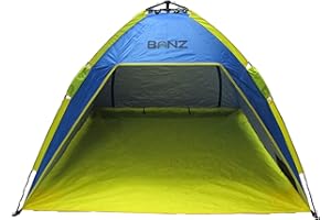 Banz Shelta Australia Protector Shelta U V Pop-Up Beach Tent – Blue, 1.95 x 1.95 m