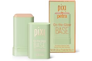 Pixi Beauty On-the-Glow Base | Fondotinta in Stick Idratante | Colore Beige: Media, Neutra | 19 g / 0,6 oz