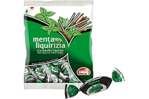 KDJMDL CARAMELLE RIPIENE LIKING MENTA LIQUIRIZIA BUSTA DA 1 KG SFUSE CUORE LIQUIRIZIA