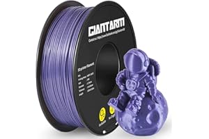 Violet Brillant PLA Filament 1.75mm, GIANTARM Imprimante 3D Filament PLA 1kg Bobine