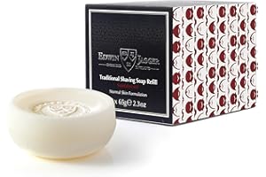 ‎EDWIN JAGGER Sandelholz Traditionelle Rasierseife Nachfüllpackung 3 x 65gr