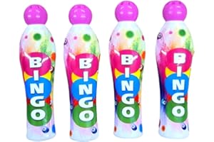 Bingosupermarket Bingo Dabbers Set of 4 Sponge Tip (Pink)