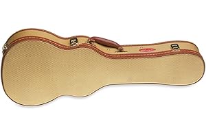 Stagg Concert Ukulele Case - Gold Tweed