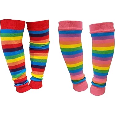 Kauftree 5 paia di scaldamuscoli per neonati e bambini, protezione gambe e ginocchia
