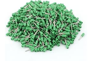 UXCELL sourcing map 1000pcs Embout de Câble Embout de Câblage Cosse à Sertir électrique Fil Sertissage Borne Connecteur Terminal isolés 22 AWG