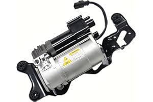 AIRSUSFAT Bomba de compresor de suspensión de aire con soporte compatible con BMW X5 F15 F85 F86 X6 F16 Air Ride Compressor Pump 37206875177 37206868998 37206850555