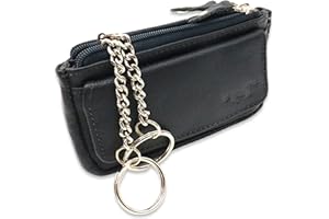 Safekeepers Schlüsseletui - Schlüsselmappe - Schlüsseltasche - schlüsselmäppchen - Schlüsseletui Leder- Herren- Damen leder